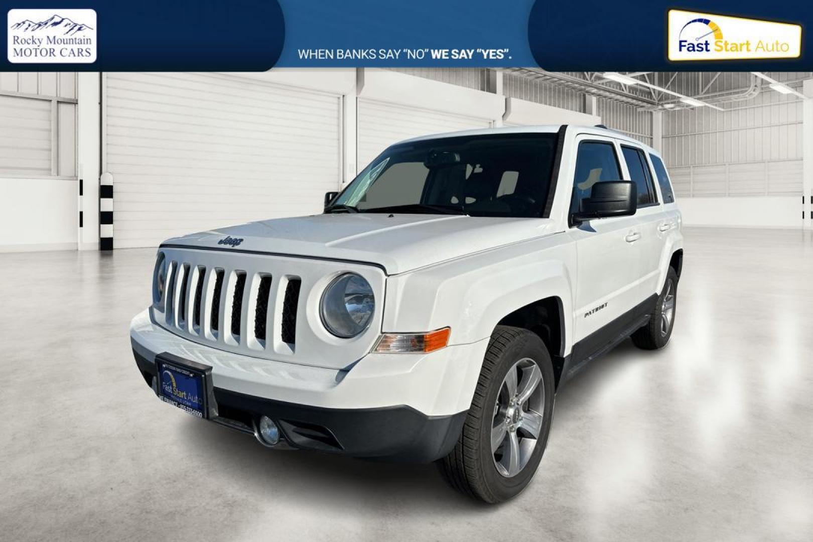 2016 White Jeep Patriot Latitude 4WD (1C4NJRFB3GD) with an 2.4L L4 DOHC 16V engine, Automatic, CVT transmission, located at 7755 State Street, Midvale, UT, 84047, (801) 753-9063, 40.610329, -111.892159 - Photo#8