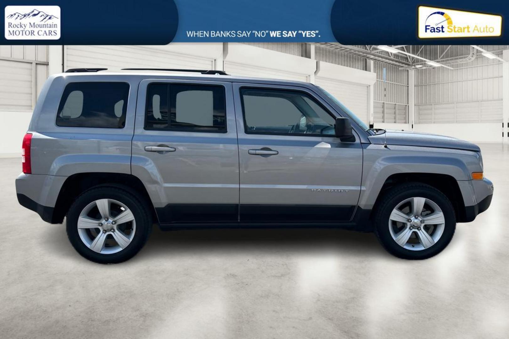 2016 Silver Jeep Patriot Latitude 2WD (1C4NJPFA4GD) with an 2.0L L4 DOHC 16V engine, Automatic, CVT transmission, located at 7755 State Street, Midvale, UT, 84047, (801) 753-9063, 40.610329, -111.892159 - Photo#1