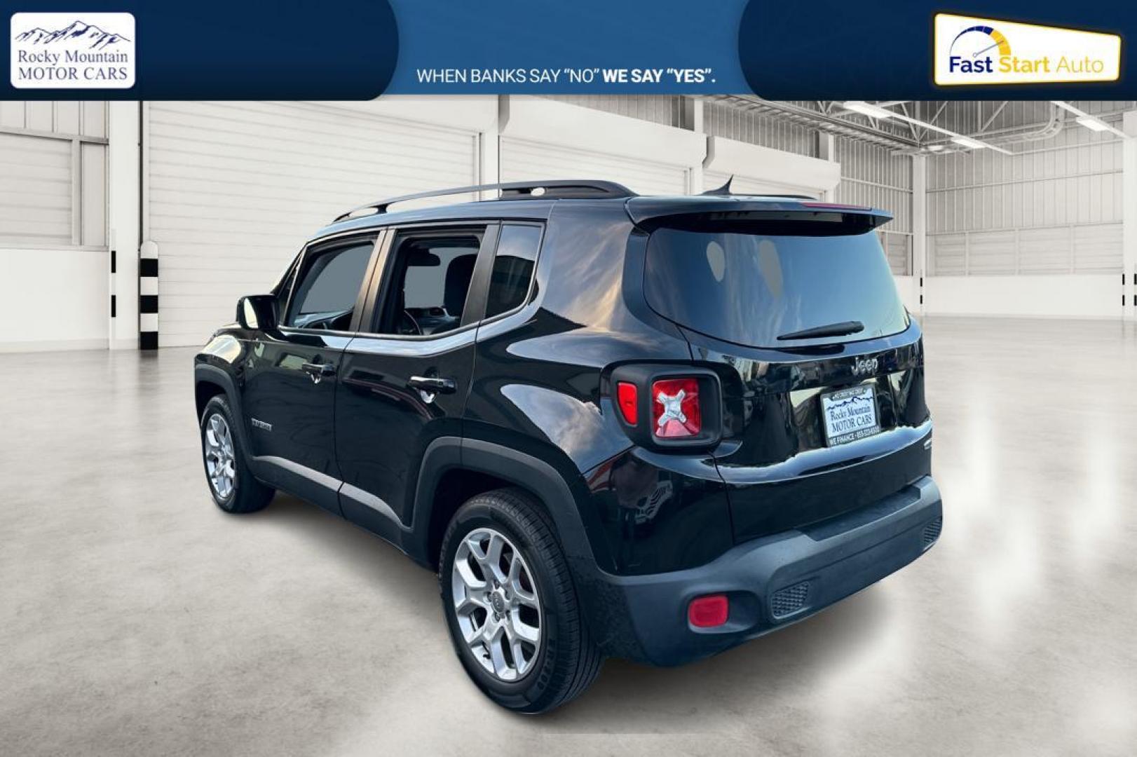 2016 Black Jeep Renegade Latitude FWD (ZACCJABTXGP) with an 2.4L L4 DOHC 16V engine, 6M transmission, located at 767 S State Road, Pleasant Grove, UT, 84062, (801) 785-1058, 40.354839, -111.736687 - Photo#5