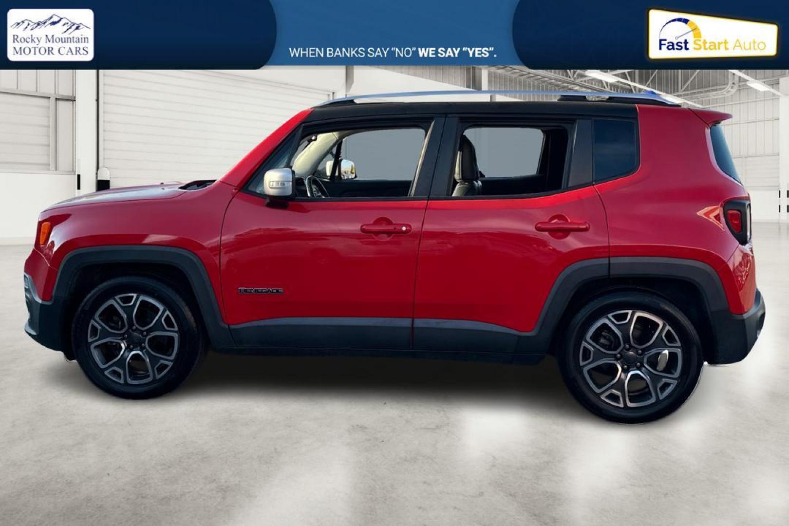 2016 Red Jeep Renegade Limited FWD (ZACCJADT7GP) with an 2.4L L4 DOHC 16V engine, 9A transmission, located at 344 S Washington Blvd, Ogden, UT, 84404, (801) 399-1799, 41.255482, -111.970848 - Photo#6