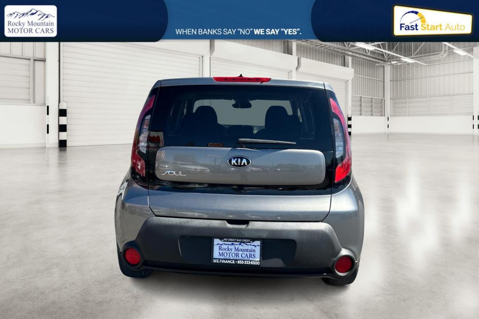 2016 Gray Kia Soul Base 6A (KNDJN2A24G7) with an 1.6L L4 DOHC 16V engine, 6A transmission, located at 767 S State Road, Pleasant Grove, UT, 84062, (801) 785-1058, 40.354839, -111.736687 - Photo#4