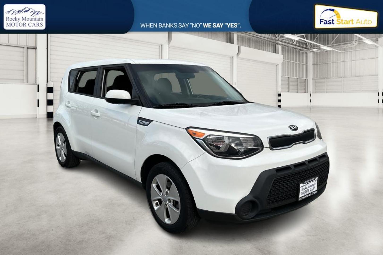 2016 White Kia Soul Base 6A (KNDJN2A22G7) with an 1.6L L4 DOHC 16V engine, 6A transmission, located at 344 S Washington Blvd, Ogden, UT, 84404, (801) 399-1799, 41.255482, -111.970848 - Photo#0