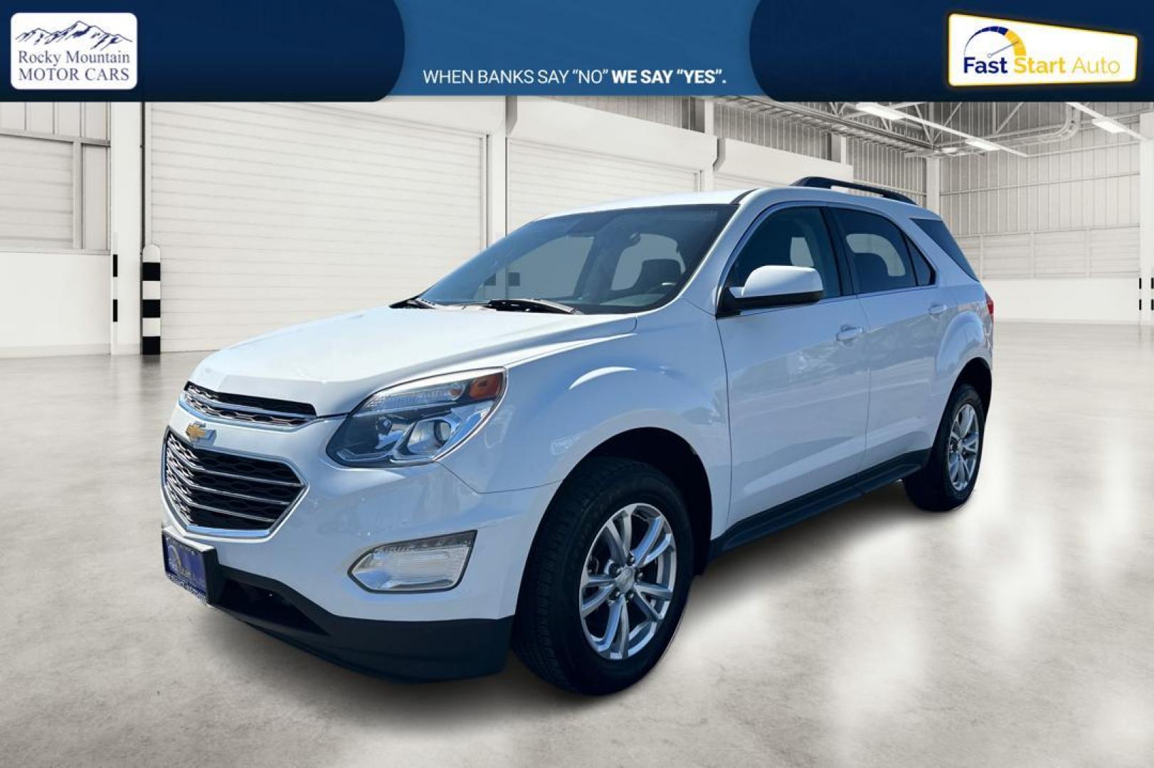 2017 White Chevrolet Equinox LT 2WD (2GNALCEK7H1) with an 2.4L L4 DOHC 16V FFV engine, 6A transmission, located at 344 S Washington Blvd, Ogden, UT, 84404, (801) 399-1799, 41.255482, -111.970848 - Photo#6