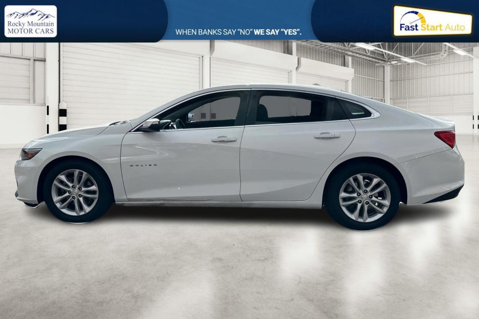 2017 White Chevrolet Malibu 1LT (1G1ZE5ST9HF) with an 1.5L L4 DOHC 16V engine, 6A transmission, located at 767 S State Road, Pleasant Grove, UT, 84062, (801) 785-1058, 40.354839, -111.736687 - Photo#6