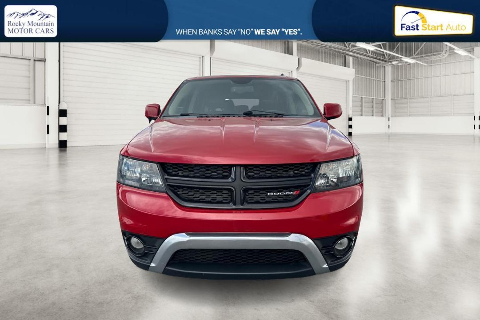 2017 Red Dodge Journey Crossroad Plus FWD (3C4PDCGG8HT) with an 3.6L V6 DOHC 24V engine, 4A transmission, located at 7755 State Street, Midvale, UT, 84047, (801) 753-9063, 40.610329, -111.892159 - Photo#7