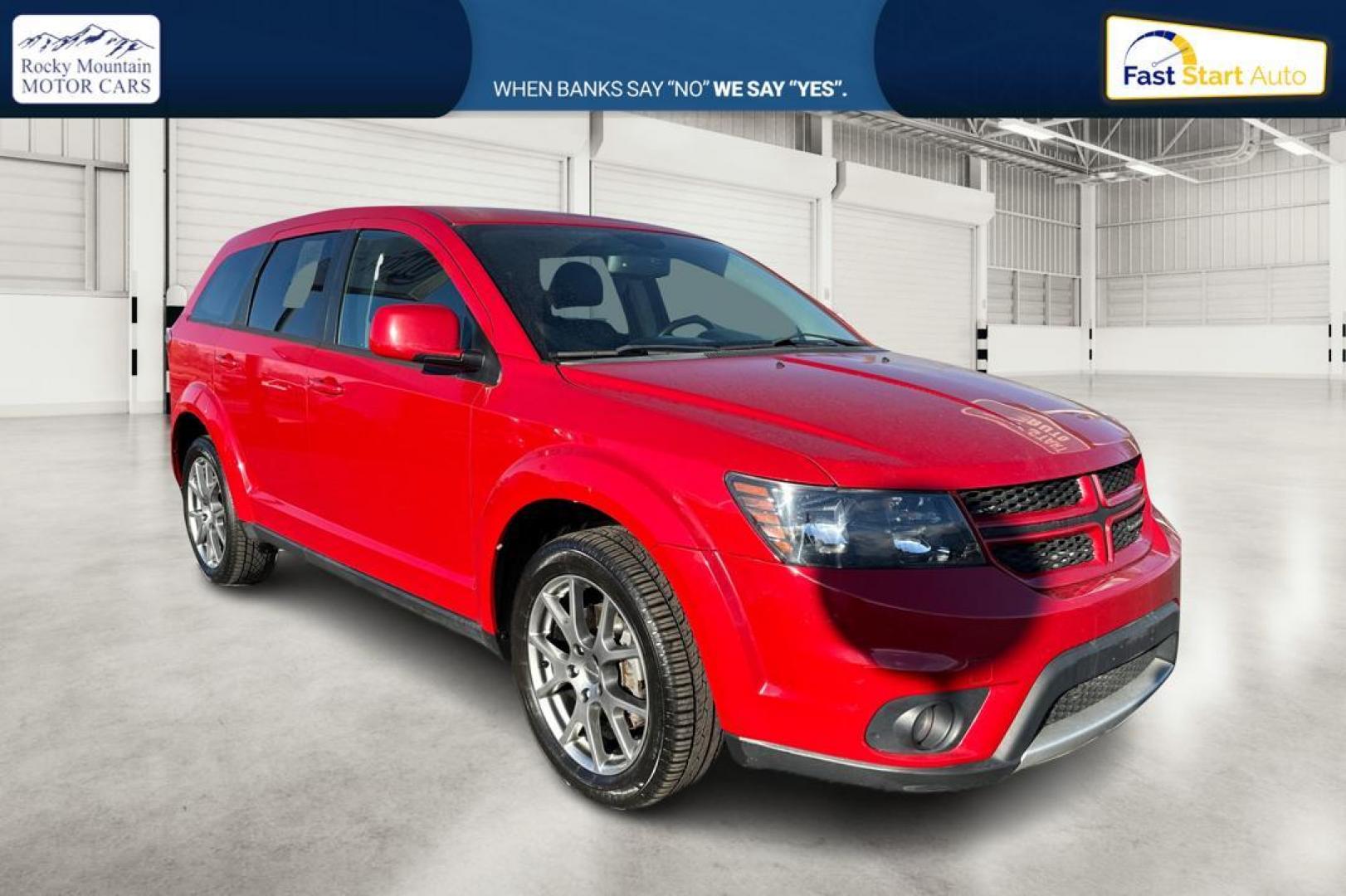 2017 Red Dodge Journey GT AWD (3C4PDDEG9HT) with an 3.6L V6 DOHC 24V engine, 6A transmission, located at 7755 State Street, Midvale, UT, 84047, (801) 753-9063, 40.610329, -111.892159 - Photo#0