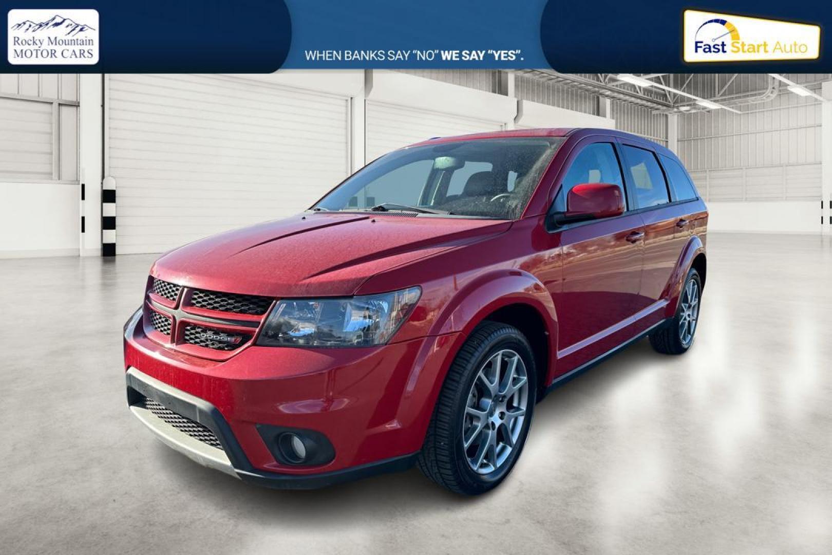 2017 Red Dodge Journey GT AWD (3C4PDDEG9HT) with an 3.6L V6 DOHC 24V engine, 6A transmission, located at 7755 State Street, Midvale, UT, 84047, (801) 753-9063, 40.610329, -111.892159 - Photo#8