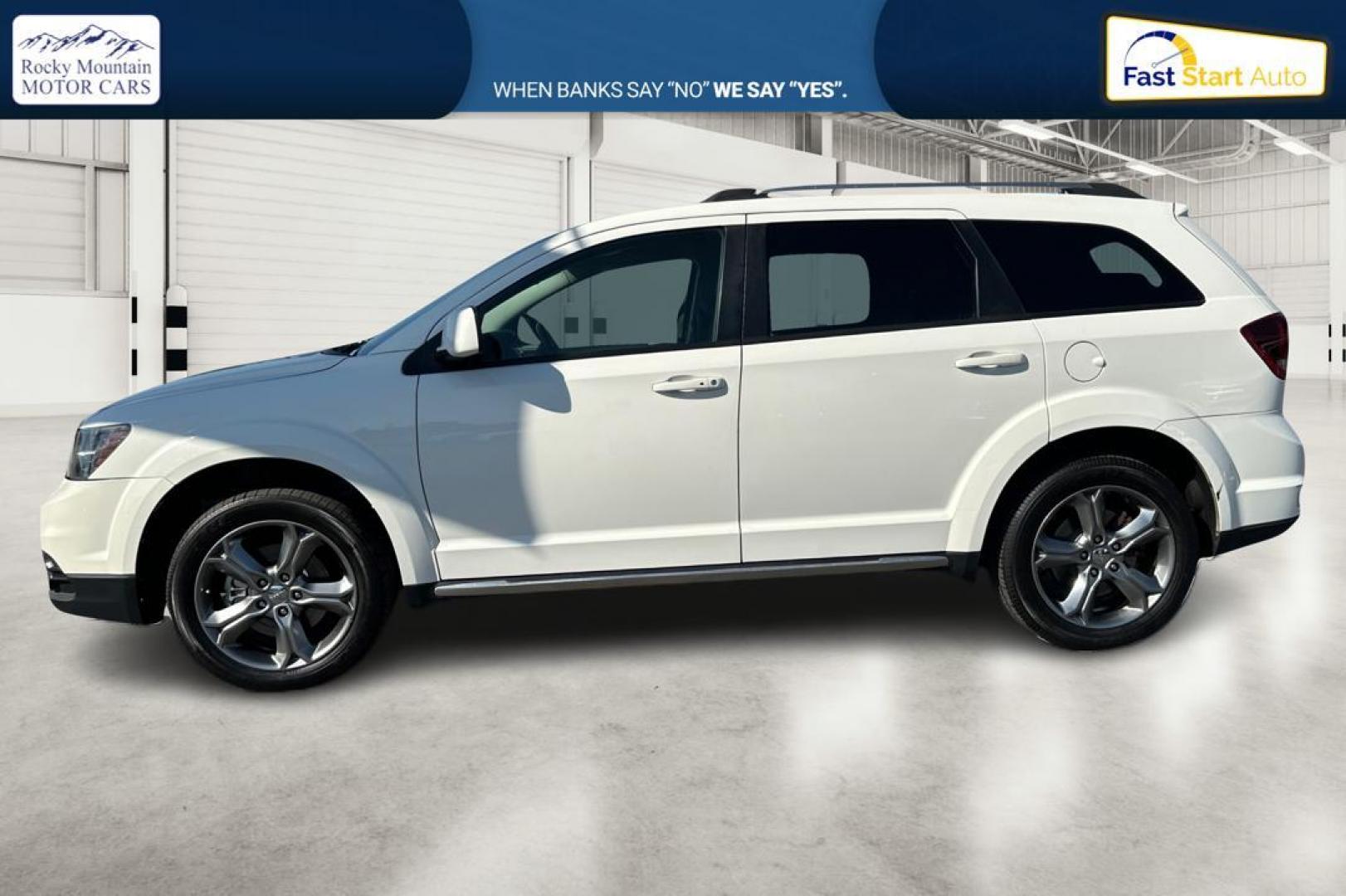 2017 White Dodge Journey Crossroad Plus FWD (3C4PDCGG5HT) with an 3.6L V6 DOHC 24V engine, 4A transmission, located at 767 S State Road, Pleasant Grove, UT, 84062, (801) 785-1058, 40.354839, -111.736687 - Photo#6