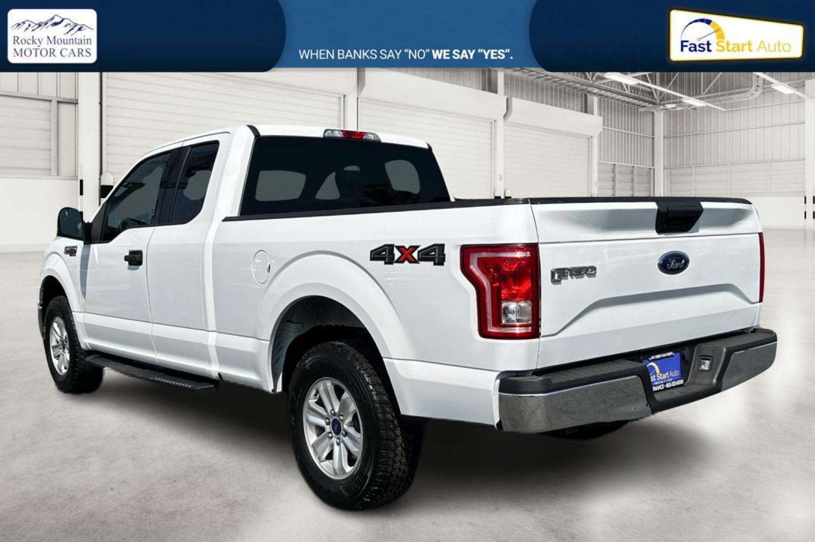 2017 White Ford F-150 Lariat SuperCab 8-ft. 4WD (1FTFX1EFXHF) with an 5.0L V8 engine, 6A transmission, located at 7755 State Street, Midvale, UT, 84047, (801) 753-9063, 40.610329, -111.892159 - Photo#5