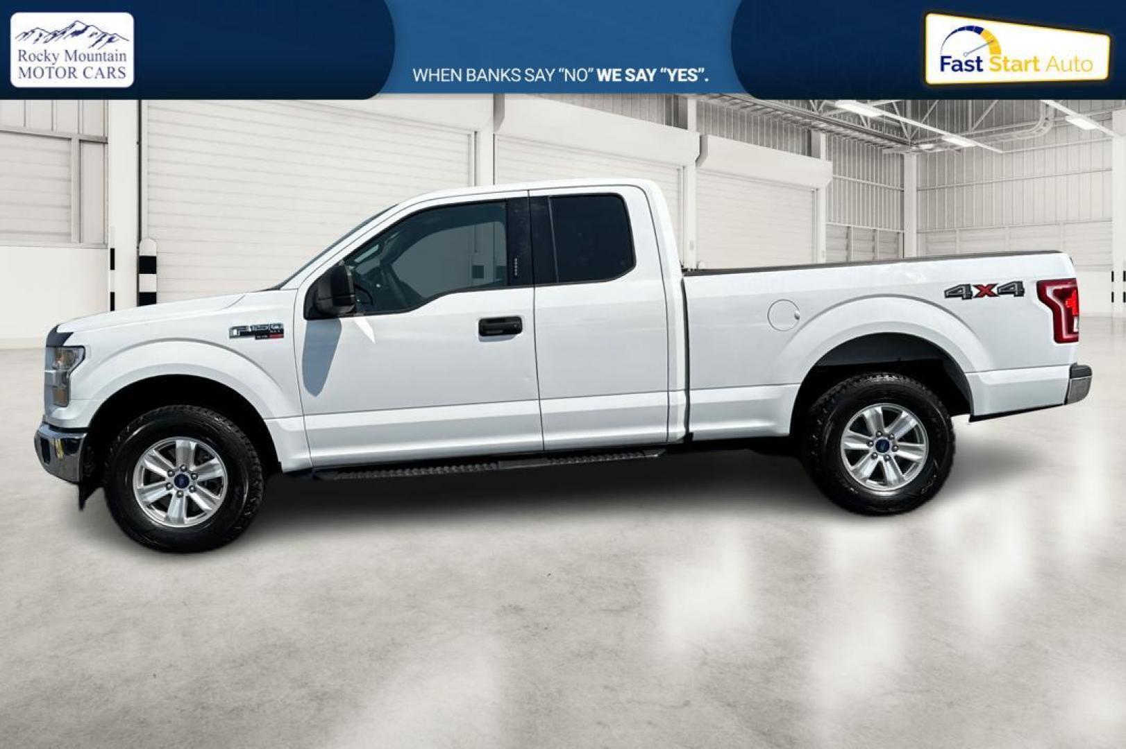 2017 White Ford F-150 Lariat SuperCab 8-ft. 4WD (1FTFX1EFXHF) with an 5.0L V8 engine, 6A transmission, located at 7755 State Street, Midvale, UT, 84047, (801) 753-9063, 40.610329, -111.892159 - Photo#6