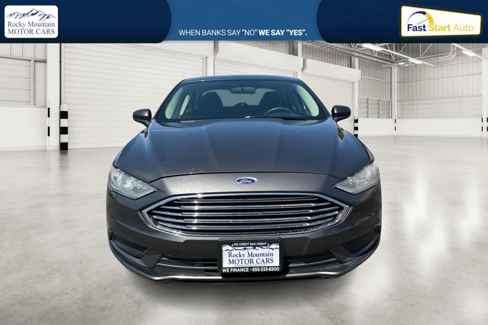 2017 Gray Ford Fusion SE (3FA6P0H76HR) with an 2.5L L4 DOHC 16V engine, 6A transmission, located at 7755 State Street, Midvale, UT, 84047, (801) 753-9063, 40.610329, -111.892159 - Photo#7