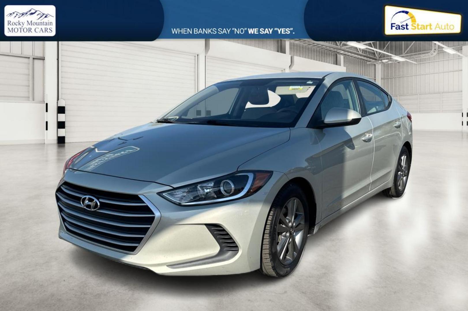 2017 Tan Hyundai Elantra Limited (5NPD84LF3HH) with an 1.8L L4 DOHC 16V engine, 6A transmission, located at 7755 State Street, Midvale, UT, 84047, (801) 753-9063, 40.610329, -111.892159 - Photo#8