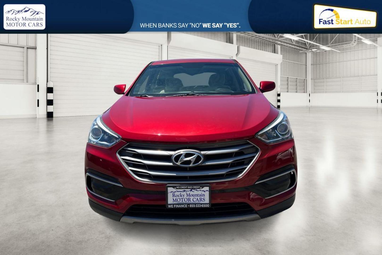 2017 Red Hyundai Santa Fe Sport 2.4 AWD (5XYZTDLB5HG) with an 2.4L L4 DOHC 16V engine, 6A transmission, located at 767 S State Road, Pleasant Grove, UT, 84062, (801) 785-1058, 40.354839, -111.736687 - Photo#7