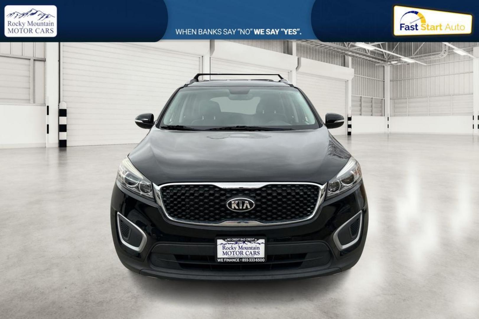 2017 Black Kia Sorento LX V6 2WD (5XYPG4A54HG) with an 3.3L V6 DOHC 24V engine, 6A transmission, located at 767 S State Road, Pleasant Grove, UT, 84062, (801) 785-1058, 40.354839, -111.736687 - Photo#9