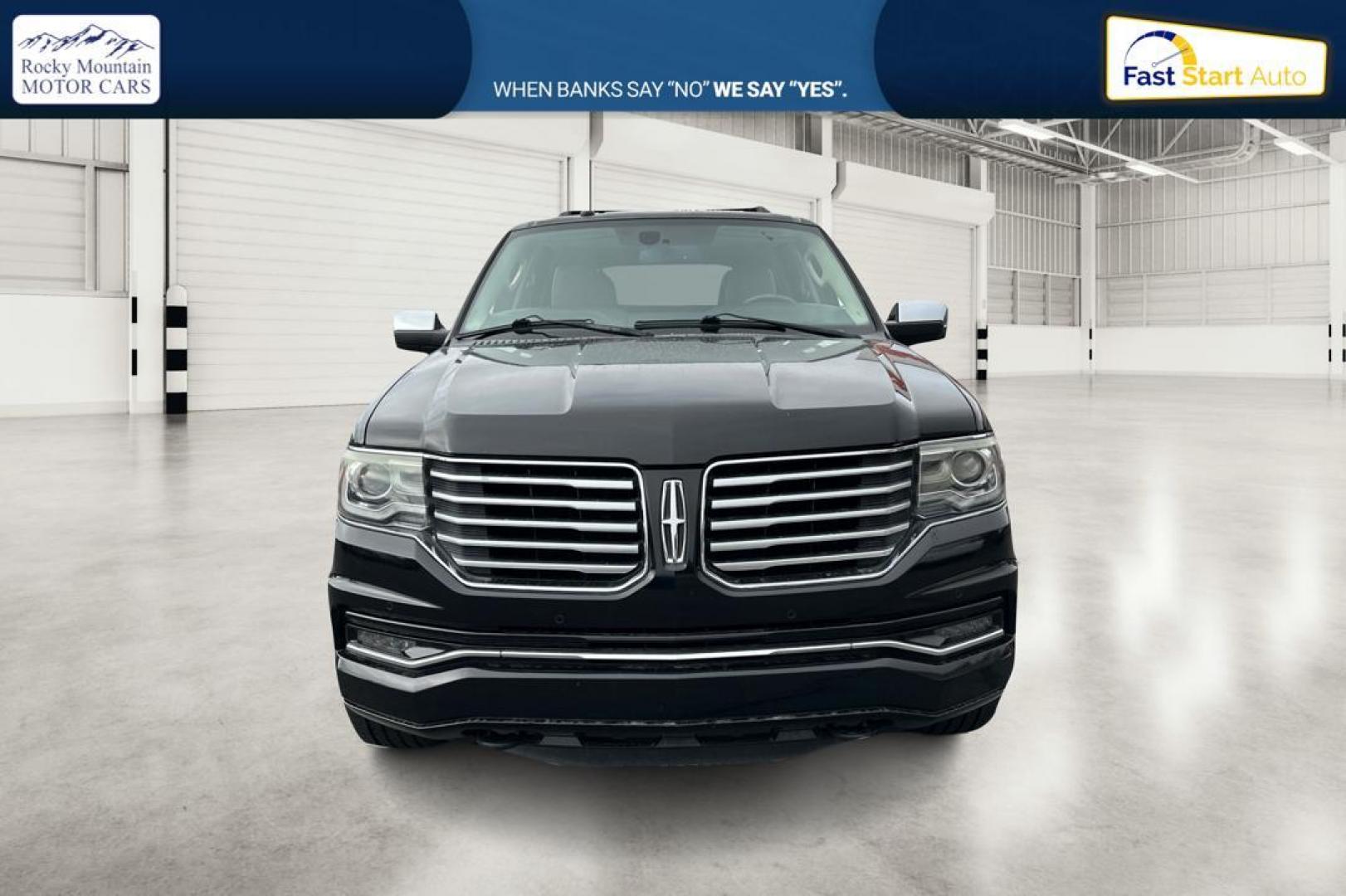 2017 Black Lincoln Navigator Reserve 2WD (5LMJJ2KT8HE) with an 3.5L V6 DOHC 24V FFV engine, 6A transmission, located at 7755 State Street, Midvale, UT, 84047, (801) 753-9063, 40.610329, -111.892159 - Photo#9