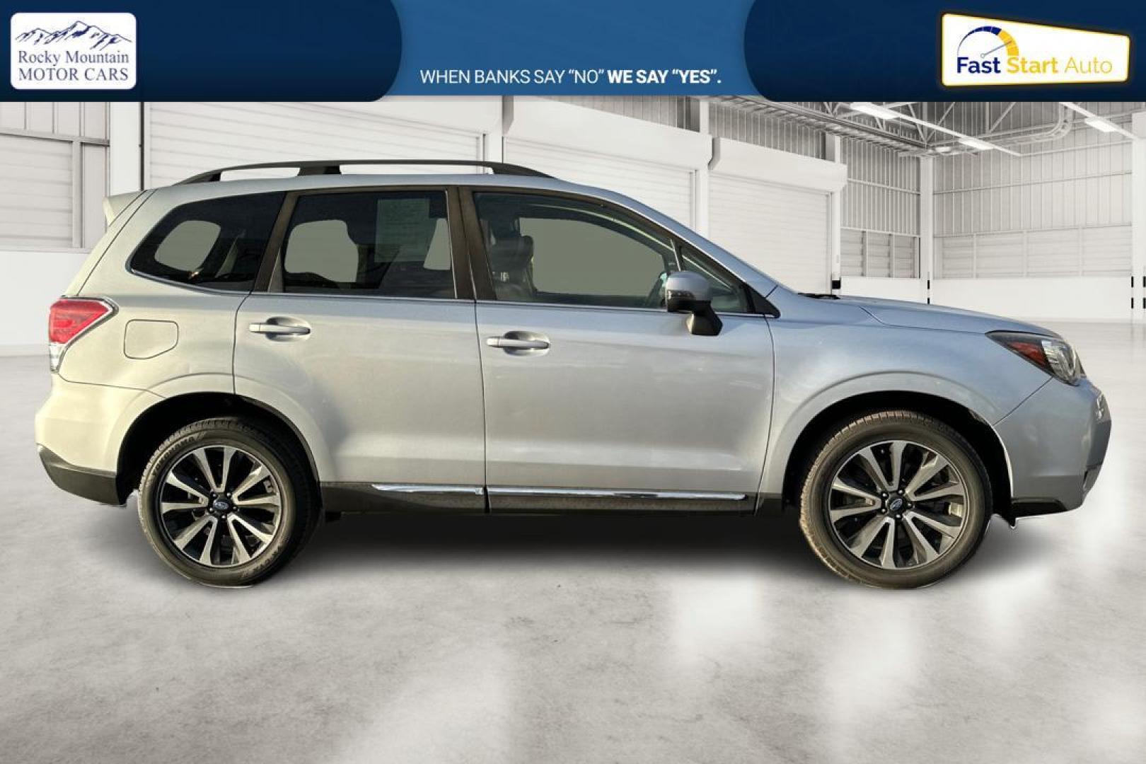 2017 Silver Subaru Forester 2.0XT Touring (JF2SJGTC1HH) with an 2.0L H4 SOHC 16V engine, CVT transmission, located at 767 S State Road, Pleasant Grove, UT, 84062, (801) 785-1058, 40.354839, -111.736687 - Photo#1