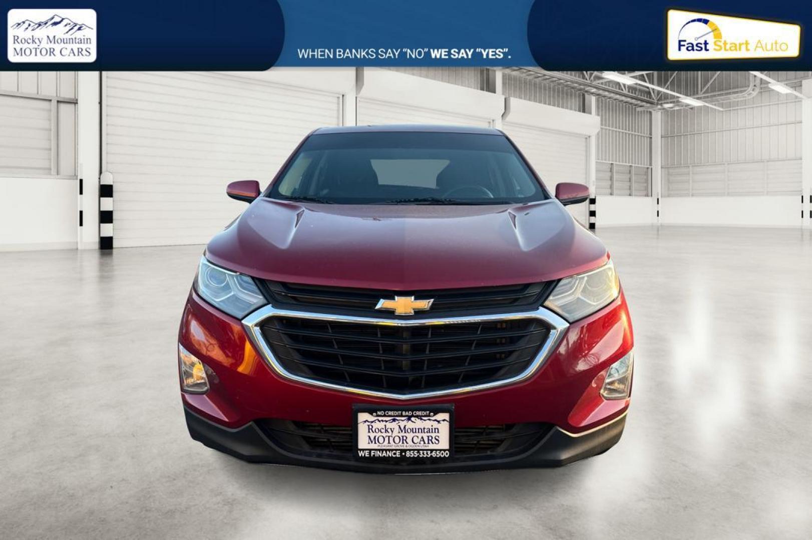 2018 Red Chevrolet Equinox LT 2WD (3GNAXJEV4JS) with an 1.5L L4 DIR DOHC 16V TURBO engine, 6A transmission, located at 344 S Washington Blvd, Ogden, UT, 84404, (801) 399-1799, 41.255482, -111.970848 - Photo#4