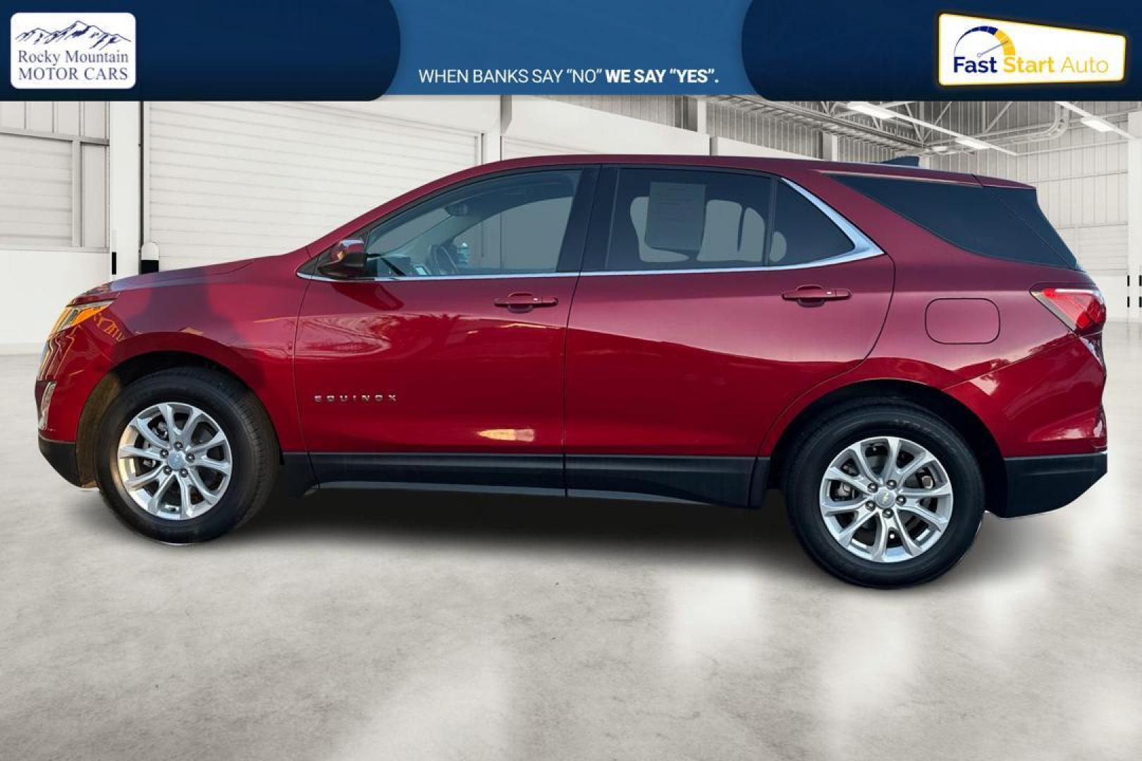 2018 Red Chevrolet Equinox LT 2WD (3GNAXJEV4JS) with an 1.5L L4 DIR DOHC 16V TURBO engine, 6A transmission, located at 344 S Washington Blvd, Ogden, UT, 84404, (801) 399-1799, 41.255482, -111.970848 - Photo#6