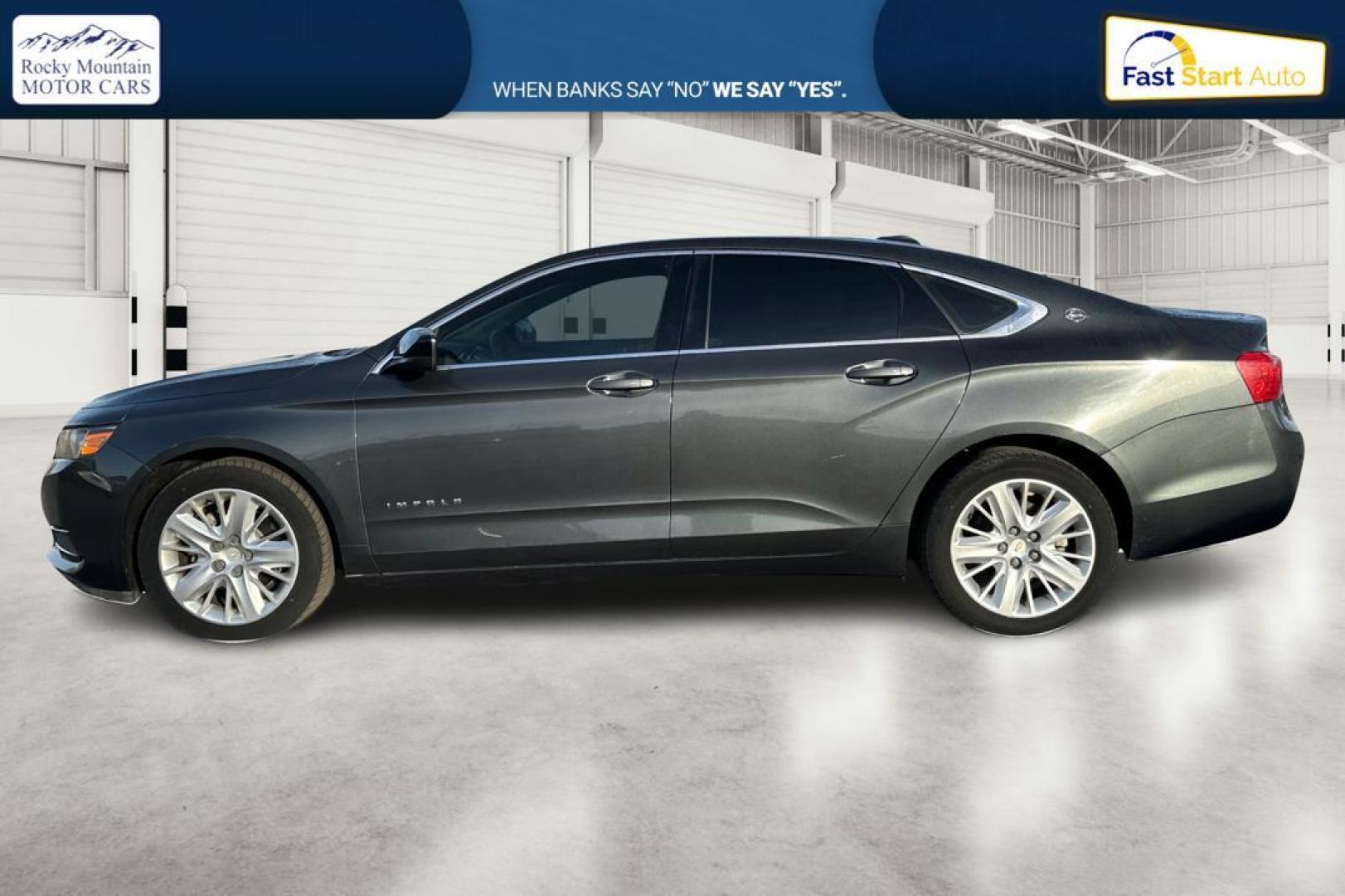 2018 Gray Chevrolet Impala LS Fleet (2G11X5S32J9) with an 3.6L V6 DOHC 24VV FFV engine, 6A transmission, located at 7755 State Street, Midvale, UT, 84047, (801) 753-9063, 40.610329, -111.892159 - Photo#6