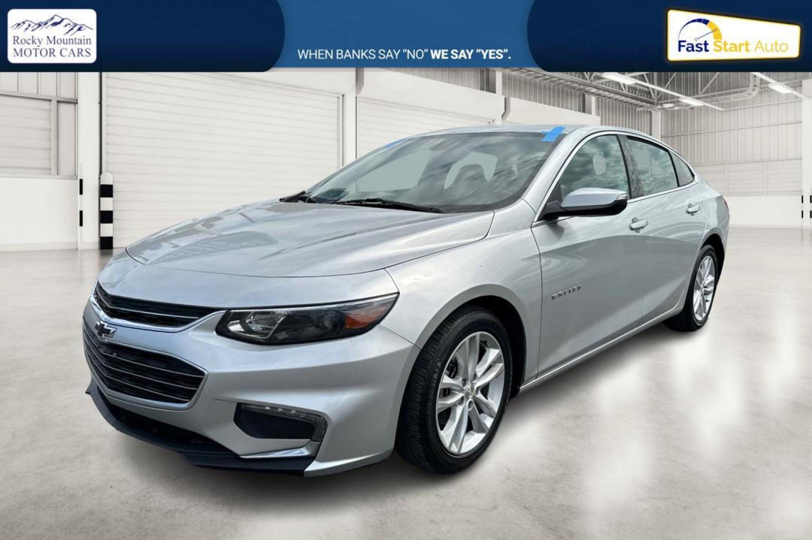 2018 Silver Chevrolet Malibu LT (1G1ZD5ST3JF) with an 1.5L L4 DOHC 16V engine, 6A transmission, located at 767 S State Road, Pleasant Grove, UT, 84062, (801) 785-1058, 40.354839, -111.736687 - Photo#6