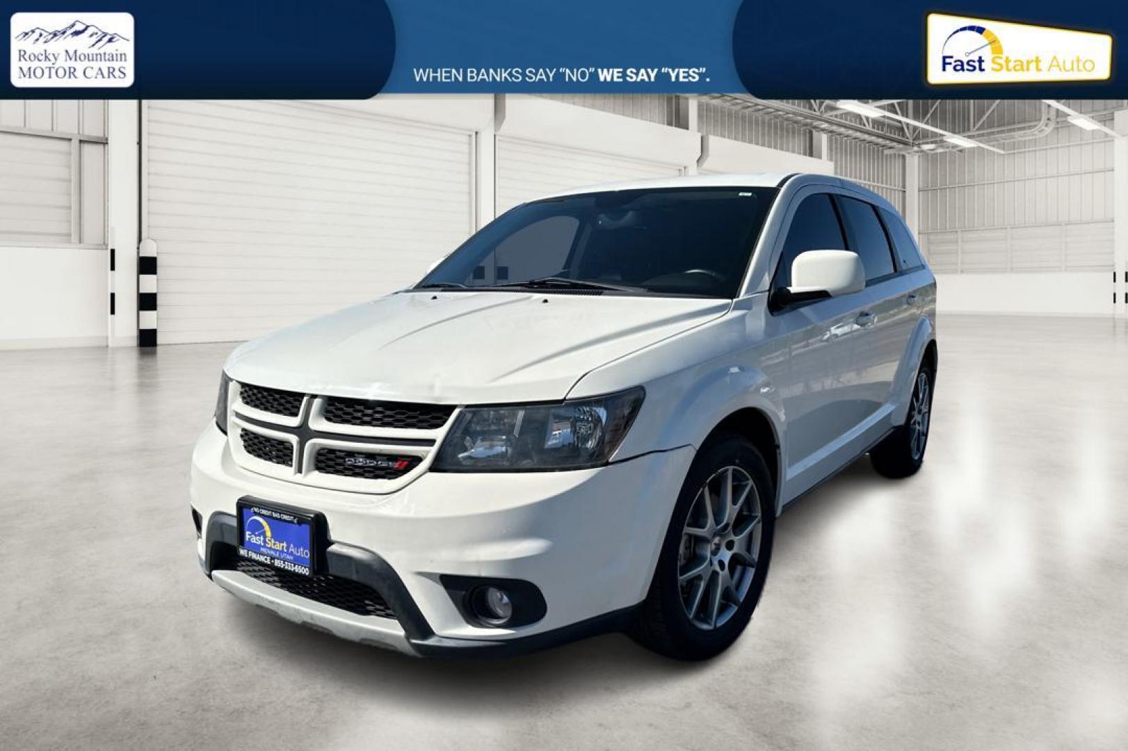 2018 White Dodge Journey GT (3C4PDCEG8JT) with an 3.6L V6 DOHC 24V engine, 6A transmission, located at 7755 State Street, Midvale, UT, 84047, (801) 753-9063, 40.610329, -111.892159 - Photo#6