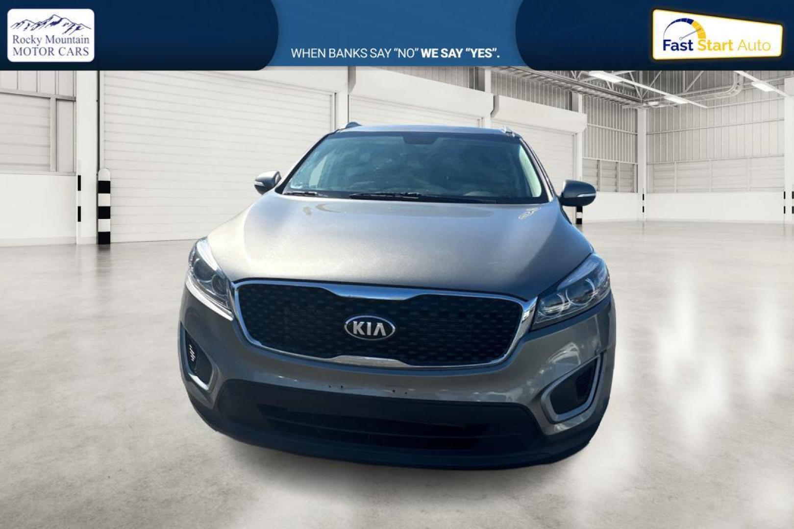 2018 Gray Kia Sorento LX V6 AWD (5XYPGDA58JG) with an 3.3L V6 DOHC 24V engine, 6A transmission, located at 7755 State Street, Midvale, UT, 84047, (801) 753-9063, 40.610329, -111.892159 - Photo#9