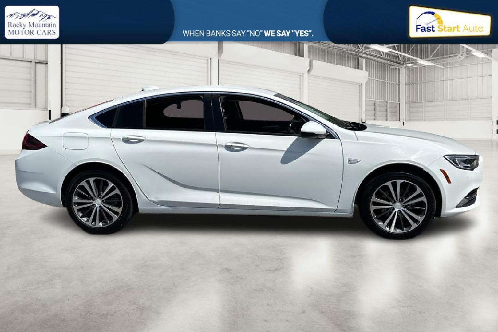 2019 White Buick Regal Preferred (W04GL6SX5K1) with an 2.0L L4 DOHC 16V engine, 9A transmission, located at 767 S State Road, Pleasant Grove, UT, 84062, (801) 785-1058, 40.354839, -111.736687 - Photo#1