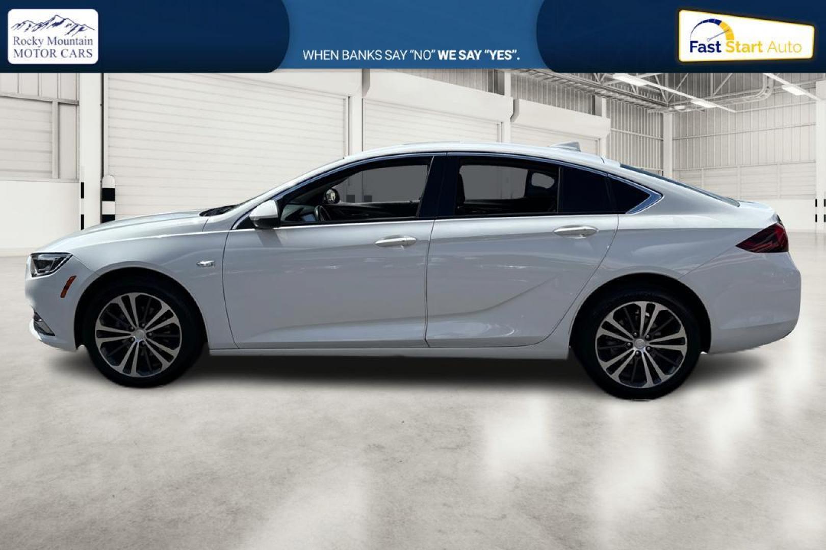 2019 White Buick Regal Preferred (W04GL6SX5K1) with an 2.0L L4 DOHC 16V engine, 9A transmission, located at 767 S State Road, Pleasant Grove, UT, 84062, (801) 785-1058, 40.354839, -111.736687 - Photo#5