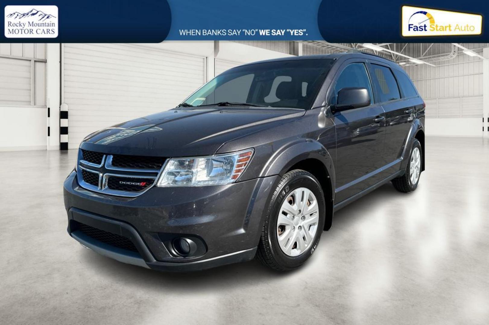 2019 Gray Dodge Journey SE (3C4PDCBB7KT) with an 2.4L L6 DOHC 16V engine, 4A transmission, located at 7755 State Street, Midvale, UT, 84047, (801) 753-9063, 40.610329, -111.892159 - Photo#8