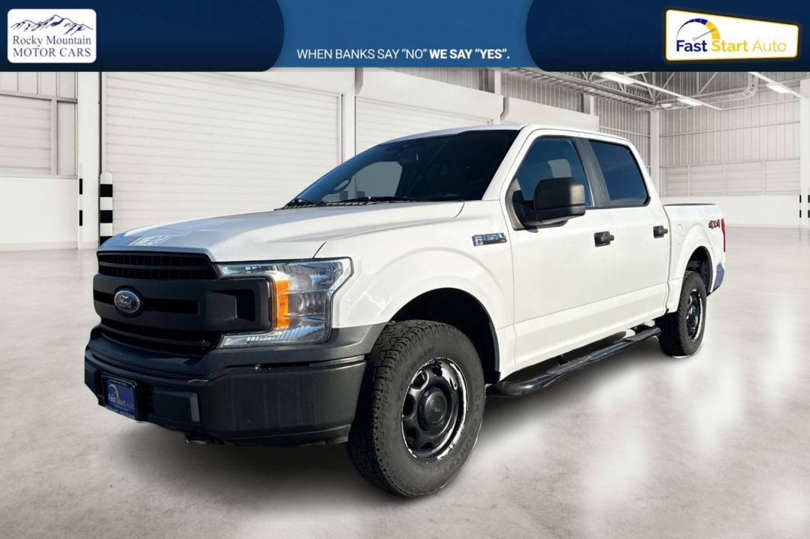 2019 White Ford F-150 Lariat SuperCrew 5.5-ft. Bed 4WD (1FTEW1E59KK) with an 5.0L V8 OHV 32V engine, 6A transmission, located at 344 S Washington Blvd, Ogden, UT, 84404, (801) 399-1799, 41.255482, -111.970848 - Photo#8