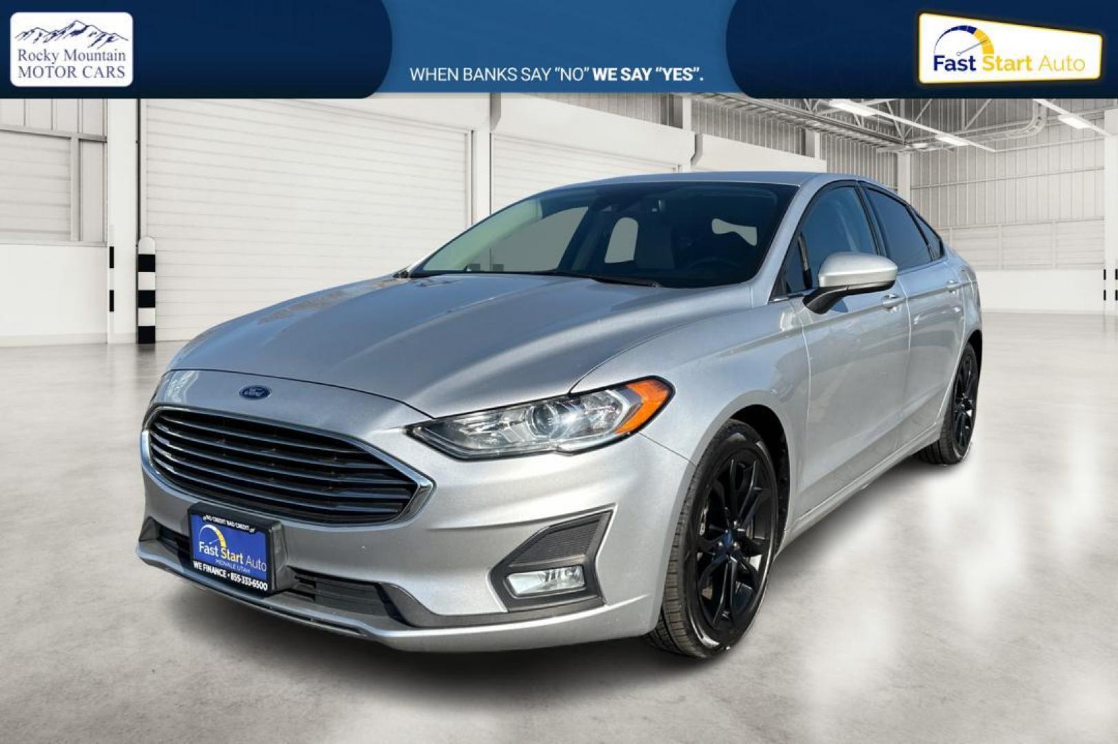 2019 Silver Ford Fusion SE (3FA6P0HD0KR) with an 1.5L L4 DOHC 16V engine, 6A transmission, located at 7755 State Street, Midvale, UT, 84047, (801) 753-9063, 40.610329, -111.892159 - Photo#8