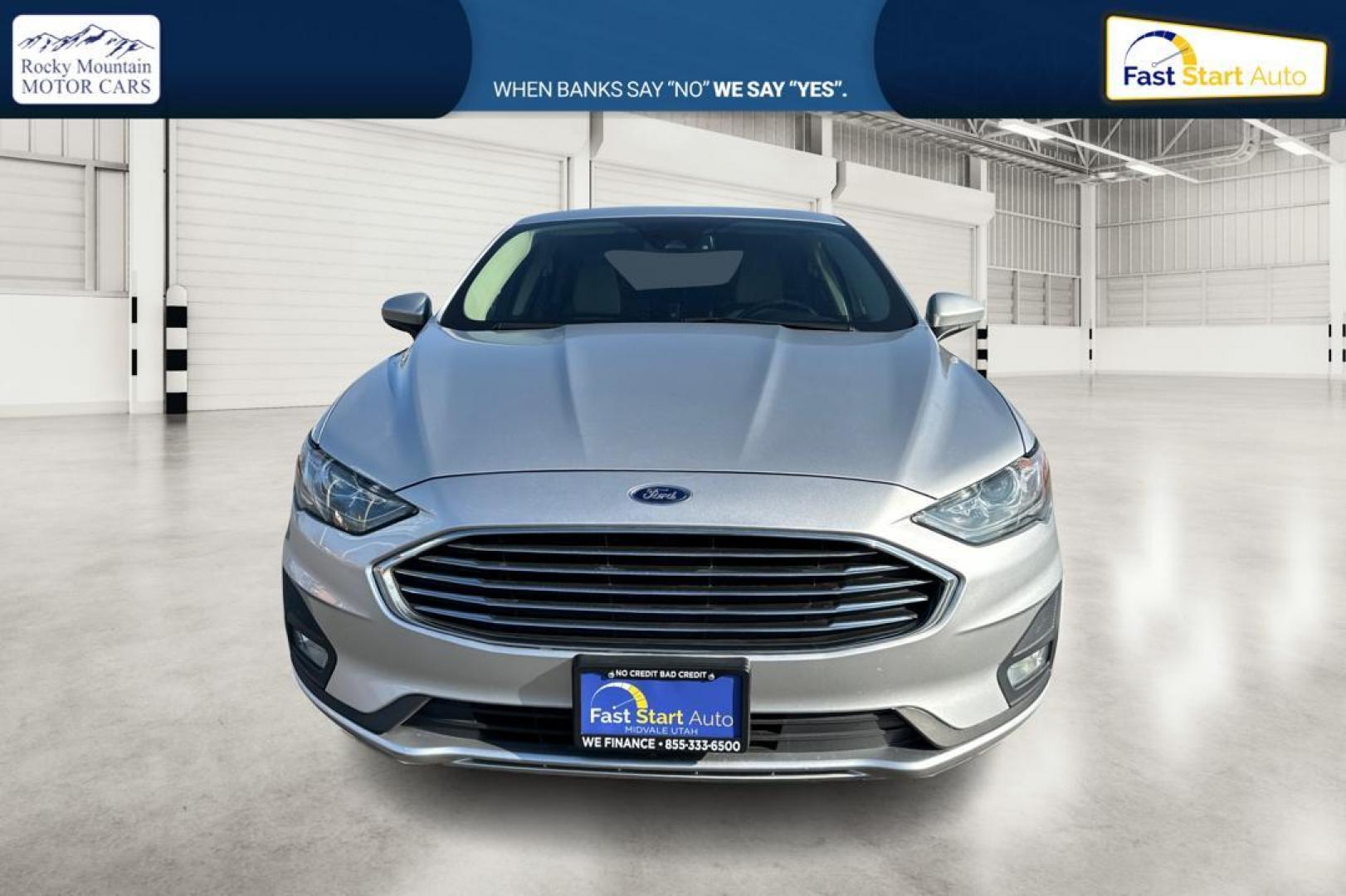 2019 Silver Ford Fusion SE (3FA6P0HD0KR) with an 1.5L L4 DOHC 16V engine, 6A transmission, located at 7755 State Street, Midvale, UT, 84047, (801) 753-9063, 40.610329, -111.892159 - Photo#9