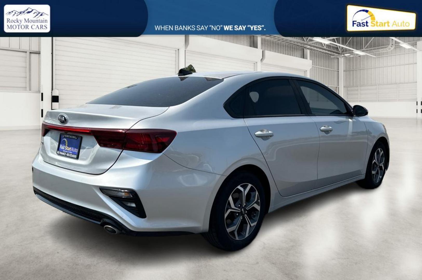 2019 Gray Kia Forte LX 6A (3KPF24AD5KE) with an 2.0L L4 DOHC 16V engine, 6A transmission, located at 7755 State Street, Midvale, UT, 84047, (801) 753-9063, 40.610329, -111.892159 - Photo#2