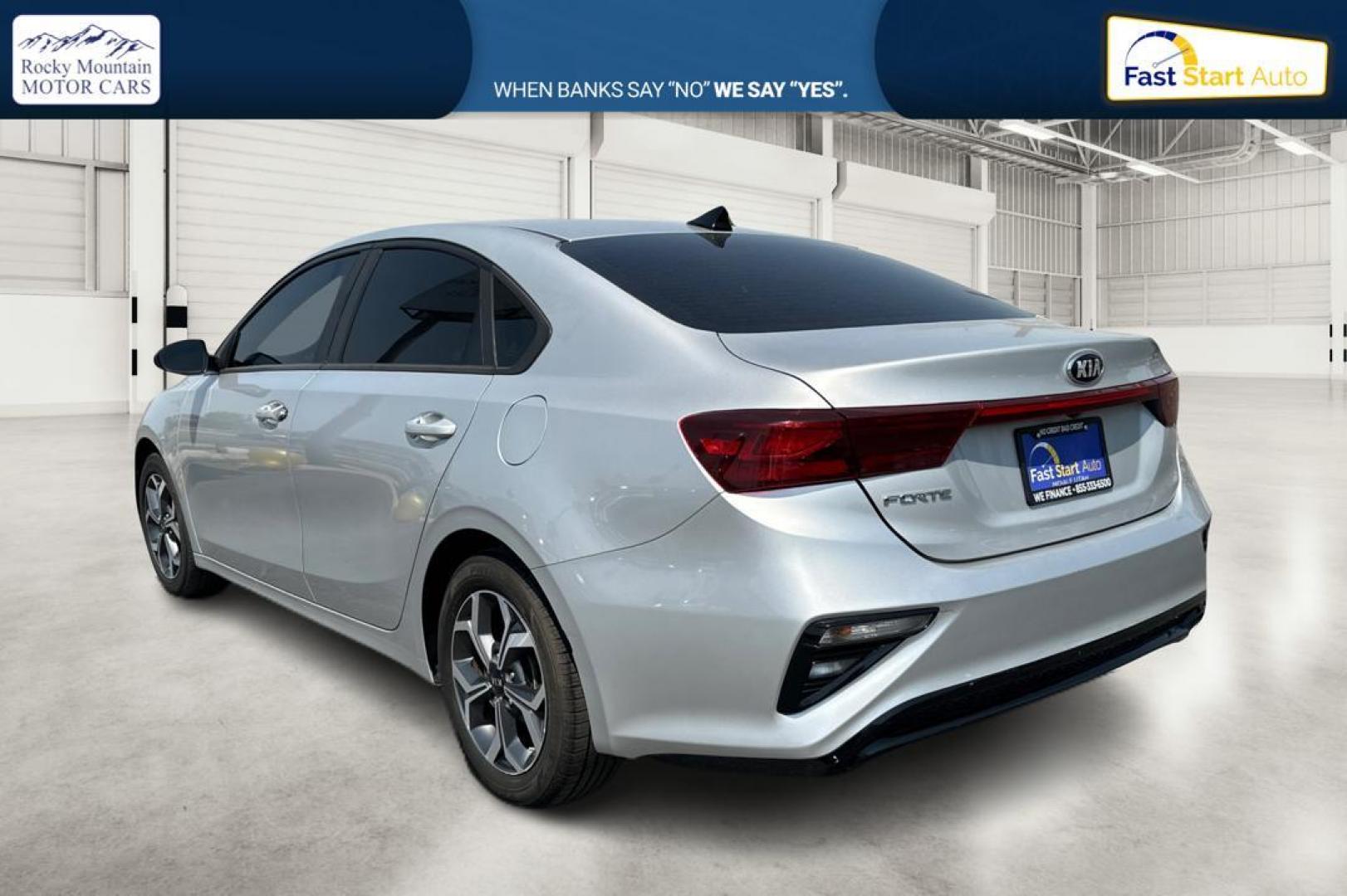 2019 Gray Kia Forte LX 6A (3KPF24AD5KE) with an 2.0L L4 DOHC 16V engine, 6A transmission, located at 7755 State Street, Midvale, UT, 84047, (801) 753-9063, 40.610329, -111.892159 - Photo#4