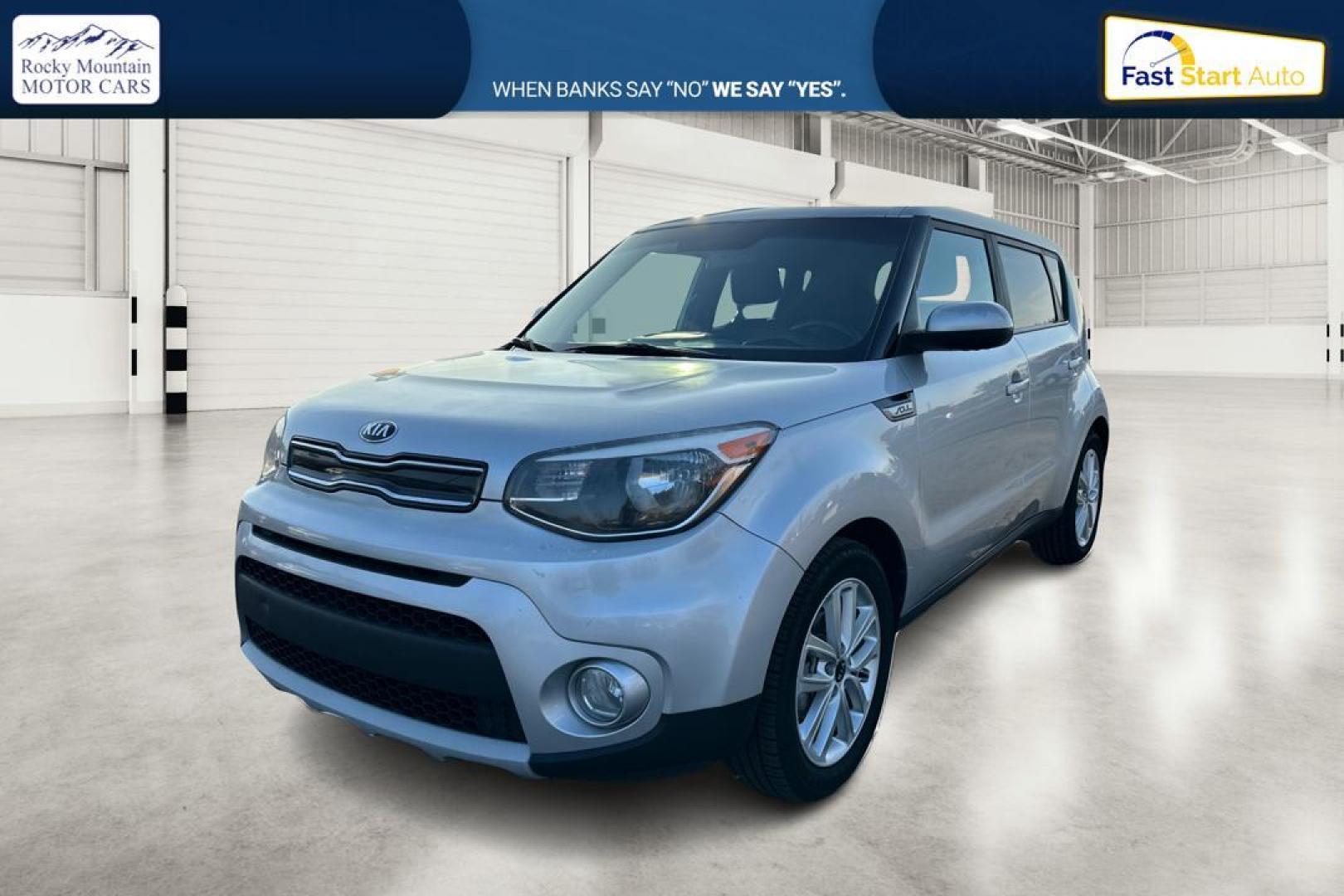 2019 Silver Kia Soul + (KNDJP3A51K7) with an 2.0L L4 DOHC 16V engine, 6A transmission, located at 7755 State Street, Midvale, UT, 84047, (801) 753-9063, 40.610329, -111.892159 - Photo#8