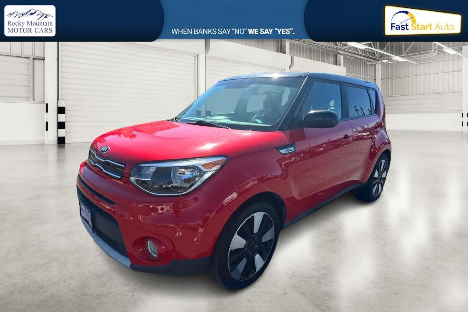 2019 Red Kia Soul + (KNDJP3A53K7) with an 2.0L L4 DOHC 16V engine, 6A transmission, located at 344 S Washington Blvd, Ogden, UT, 84404, (801) 399-1799, 41.255482, -111.970848 - Photo#6