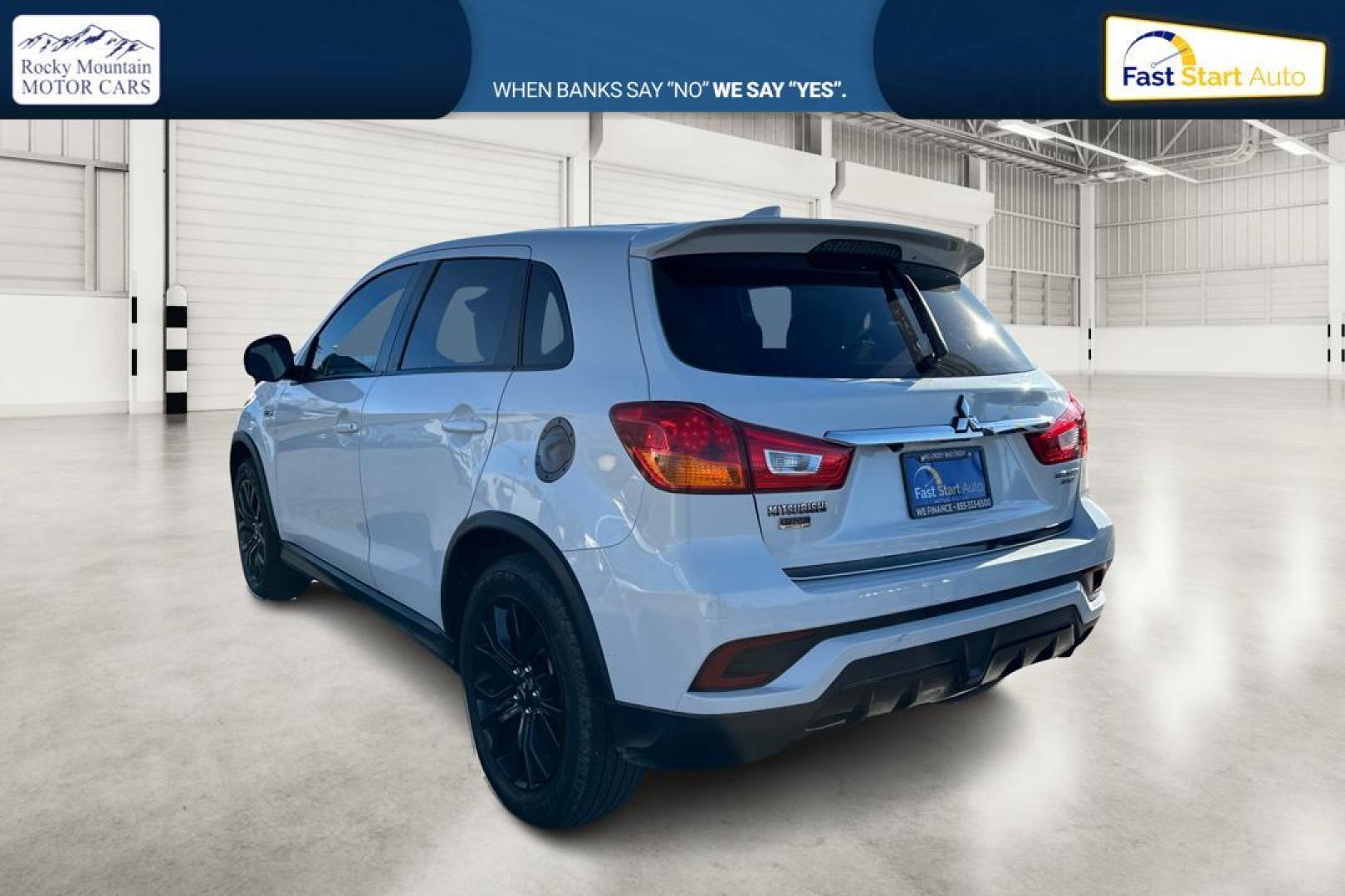 2019 White Mitsubishi Outlander Sport 2.0 ES 5M (JA4AP3AU3KU) with an 2.0L L4 DOHC 16V engine, 5M transmission, located at 7755 State Street, Midvale, UT, 84047, (801) 753-9063, 40.610329, -111.892159 - Photo#5