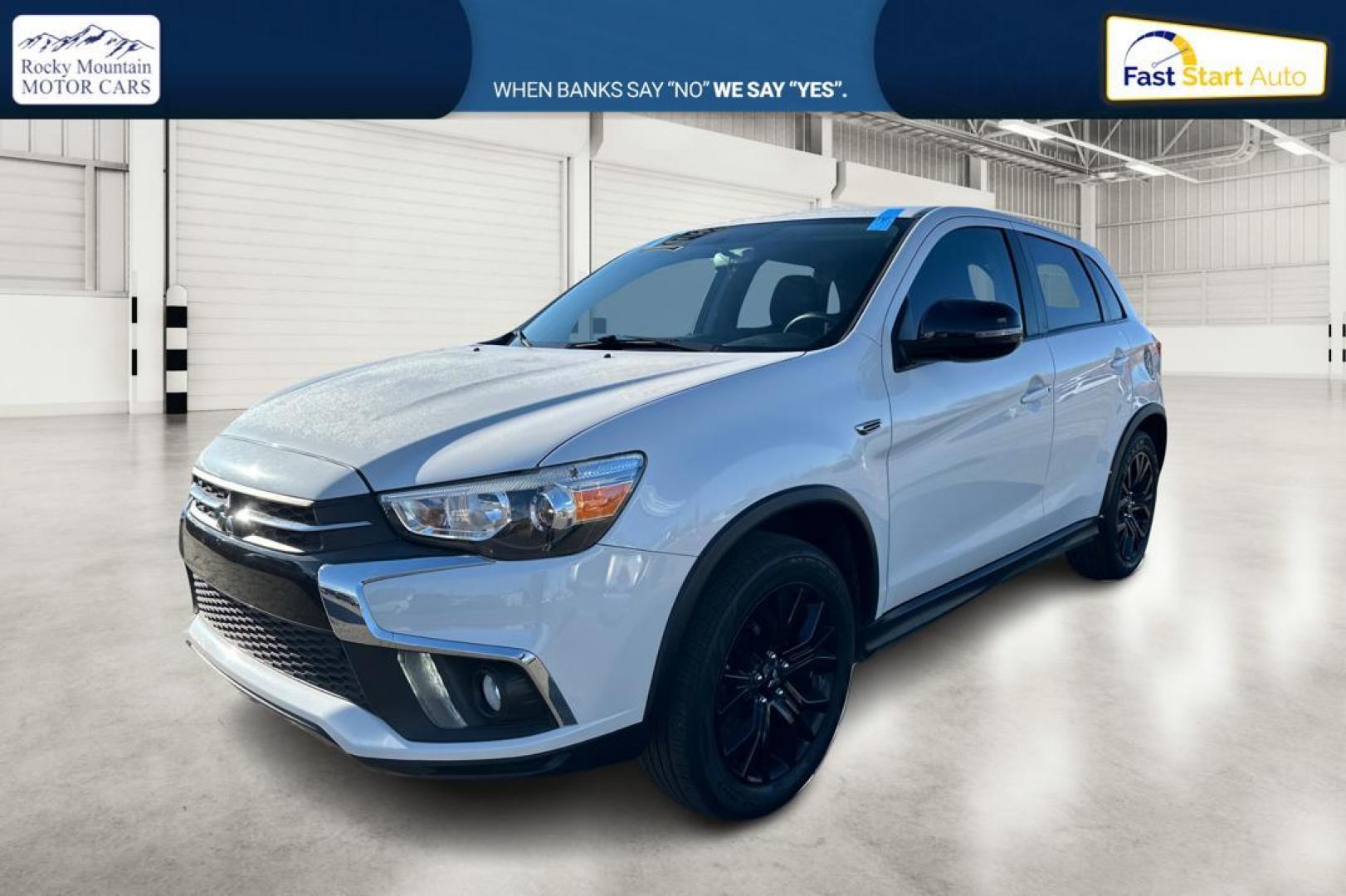 2019 White Mitsubishi Outlander Sport 2.0 ES 5M (JA4AP3AU3KU) with an 2.0L L4 DOHC 16V engine, 5M transmission, located at 7755 State Street, Midvale, UT, 84047, (801) 753-9063, 40.610329, -111.892159 - Photo#8