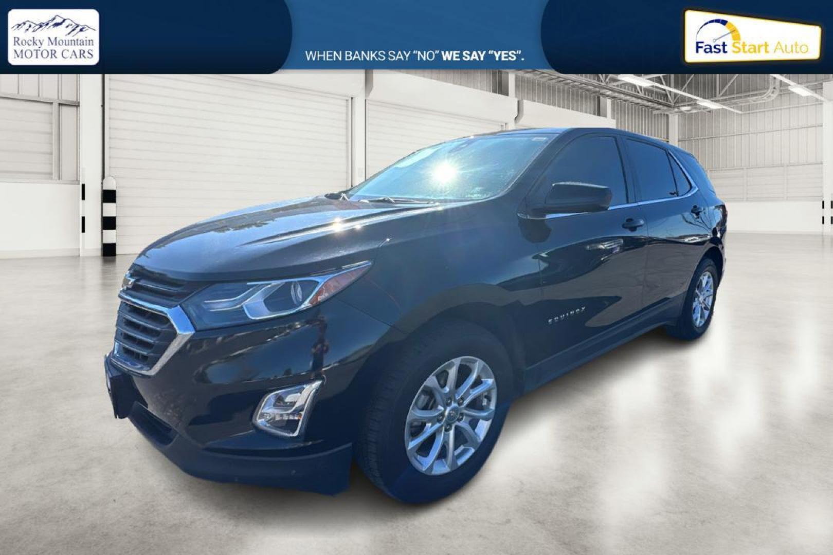 2020 Black Chevrolet Equinox LT AWD (2GNAXTEV7L6) with an 1.5L L4 DOHC 16V TURBO engine, 6A transmission, located at 344 S Washington Blvd, Ogden, UT, 84404, (801) 399-1799, 41.255482, -111.970848 - Photo#8