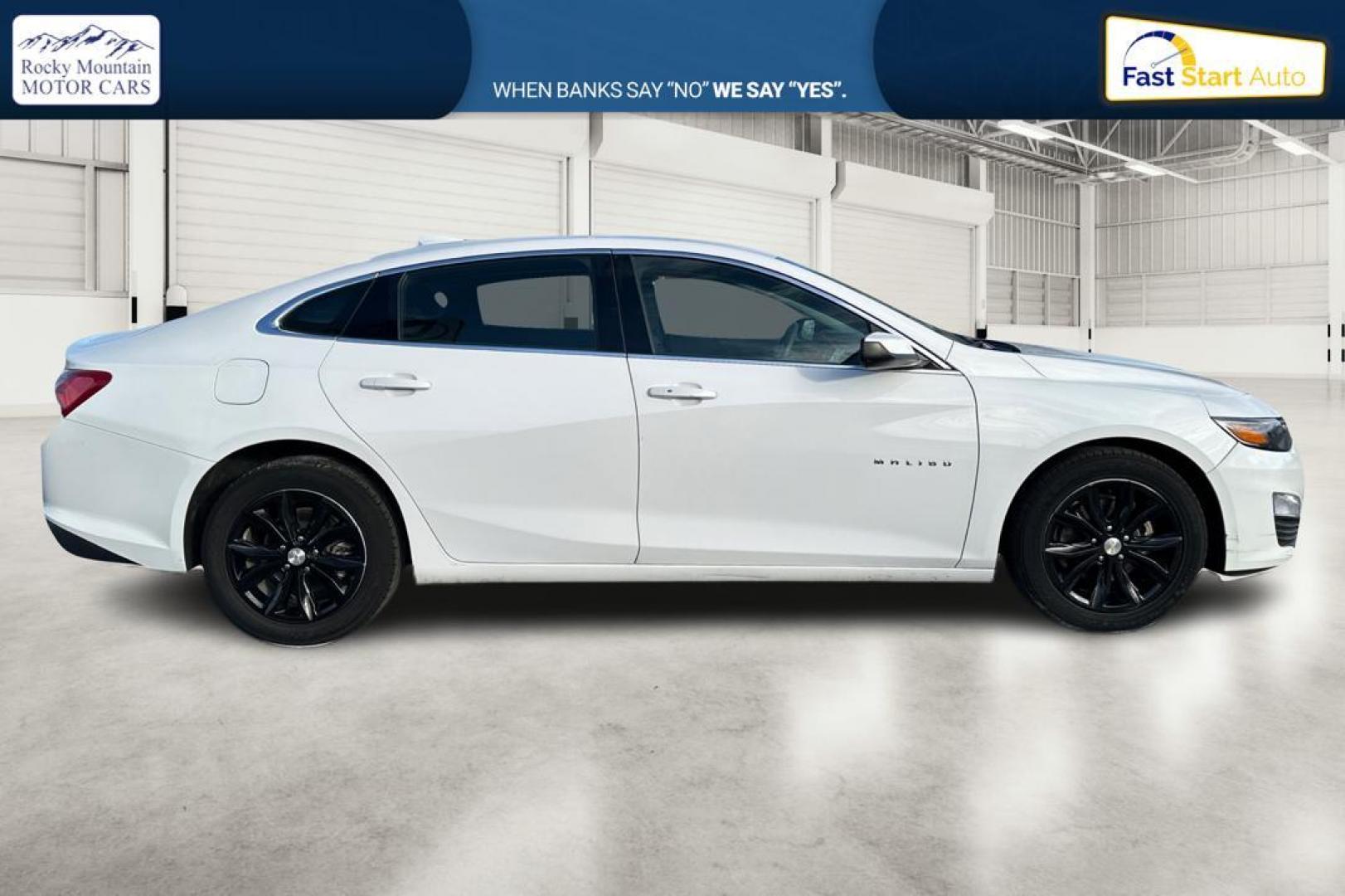 2020 White Chevrolet Malibu LT (1G1ZD5ST8LF) with an 1.5L L4 DOHC 16V engine, 6A transmission, located at 344 S Washington Blvd, Ogden, UT, 84404, (801) 399-1799, 41.255482, -111.970848 - Photo#1