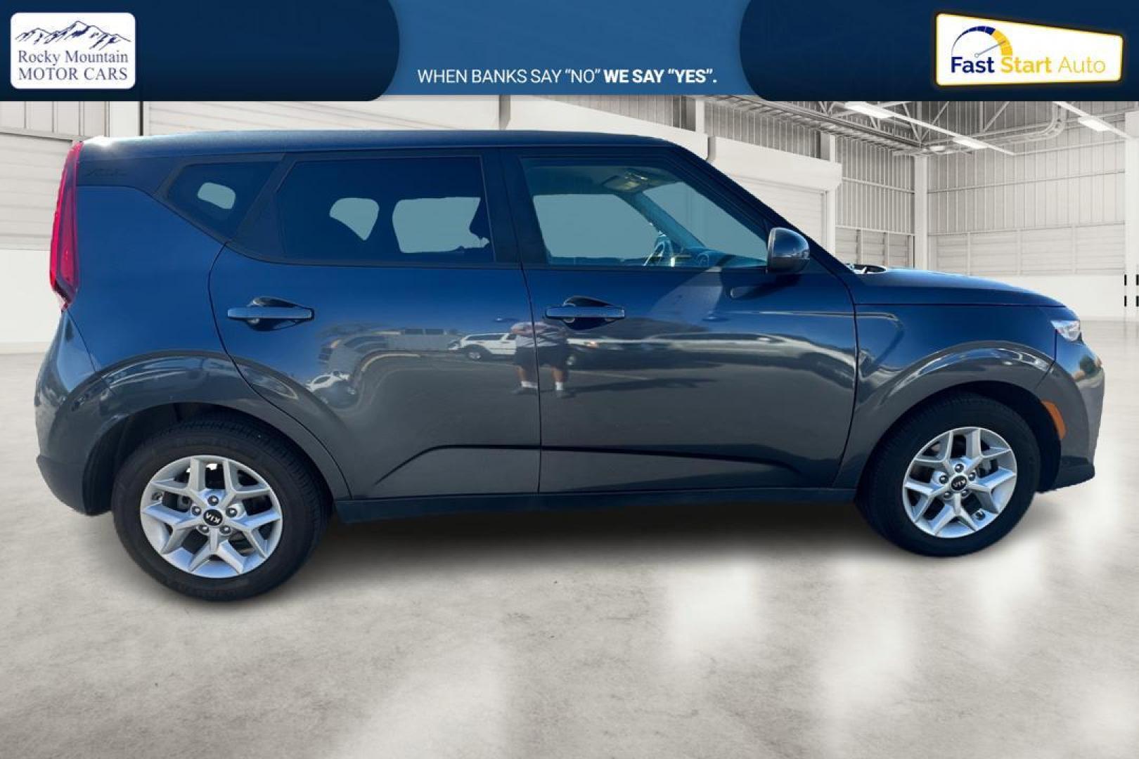 2020 Gray Kia Soul S (KNDJ23AU8L7) with an 2.0L L4 DOHC 16V engine, CVT transmission, located at 767 S State Road, Pleasant Grove, UT, 84062, (801) 785-1058, 40.354839, -111.736687 - Photo#1