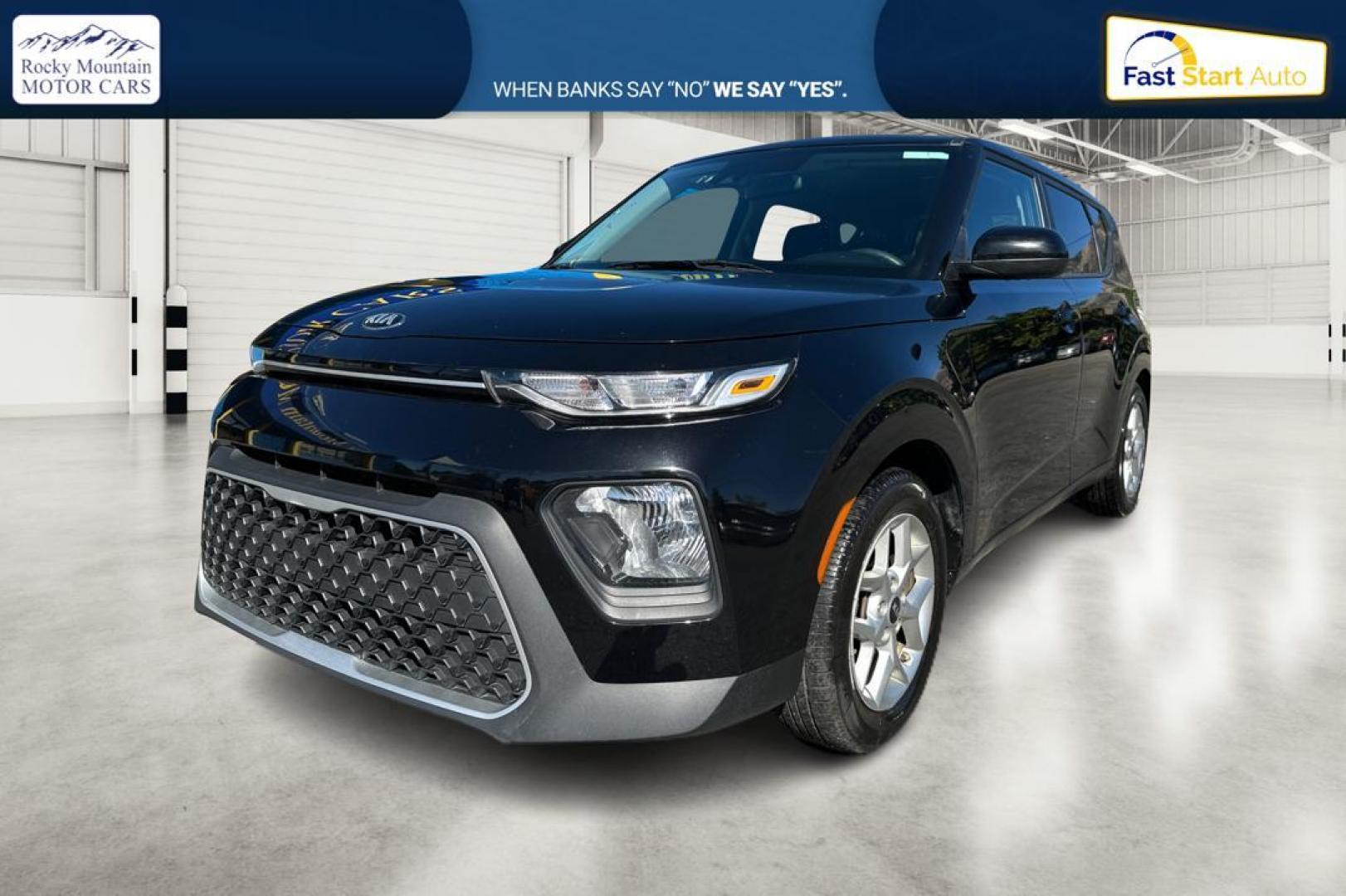 2021 Black Kia Soul LX CVT (KNDJ23AU9M7) with an 2.0L L4 DOHC 16V engine, CVT transmission, located at 7755 State Street, Midvale, UT, 84047, (801) 753-9063, 40.610329, -111.892159 - Photo#8